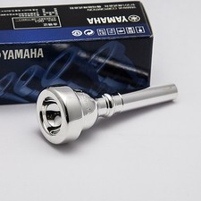 Genuine Yamaha Long Shank 14B4 Silver Cornet Mouthpiece NEW