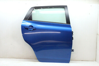 2009 TOYOTA MATRIX REAR RIGHT PASSENGER SIDE DOOR BLUE 8T7 OEM 09
