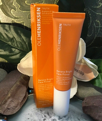 Ole Henriksen TRUTH Banana Bright Face Primer Vitamin C Full Size 1oz / 30ml
