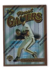 Baseball Card - 1996 Carlos Garcia 187 - Pittsburgh Pirates Topps Finest Gamers