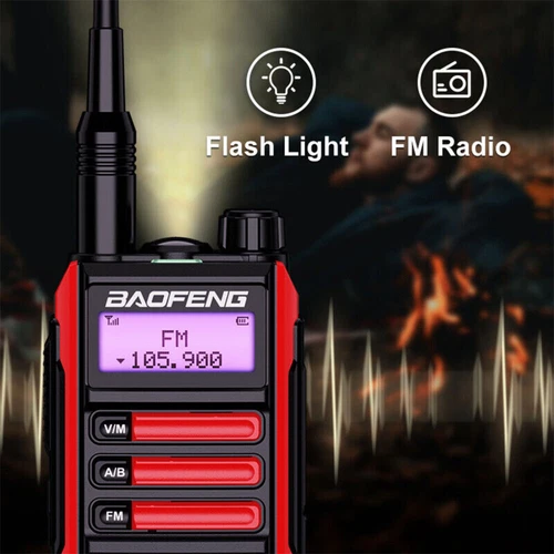 Baofeng UV16 Zweiwegfunkgerät Drei-Bändern USB-C Taschenlampe Wasserfestigkeit - Bild 4 von 22