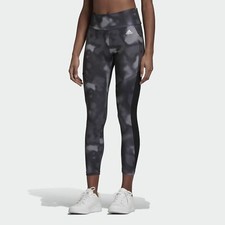  GD4652 Womens Adidas Designed To Move Allover Print 7/8 Leggings