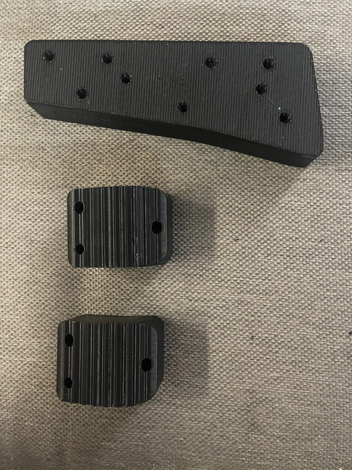 BMW m coche serie 3 325 330 E36 E46 extensiones pedal 1,5 pulgadas con pernos Foto 4 de 4