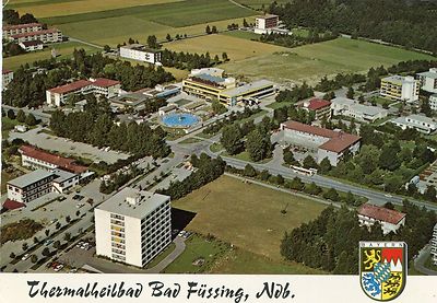 Alte Postkarte - Thermalbad Bad Füssing Ndb.