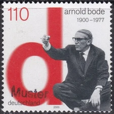 Specimen, Germany Sc2105 Artist Arnold Bode (1900-77)