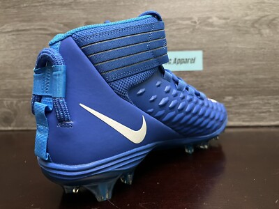 Nike Force Savage Pro 2 Mid Football Cleats Royal Blue White  display picture 3