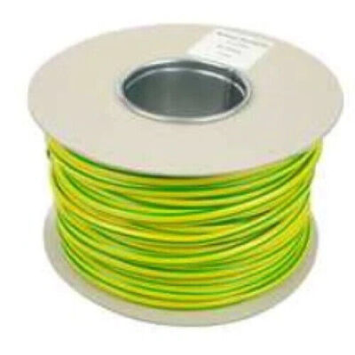 Grün/Gelb BS2848-3 PVC Flexible Elektrische Sicherheit Erdleiter Kabel Muffe