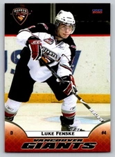 Luke Fenske 2009-10 Vancouver Giants