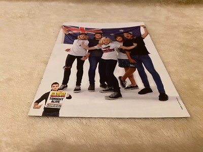 POST.07 MAGAZINE PICTURE/POSTER 11X8'' ALL TIME LOW - MAYDAY PARADE