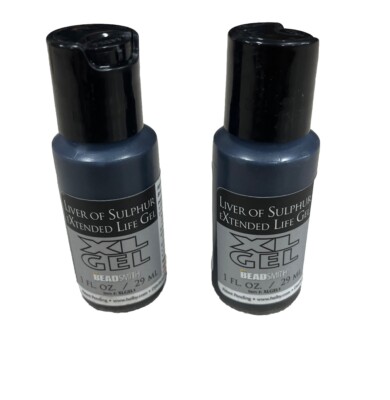 XL Gel Liver of Sulfur By Bead Smith 1 fl oz. Pack Of 2