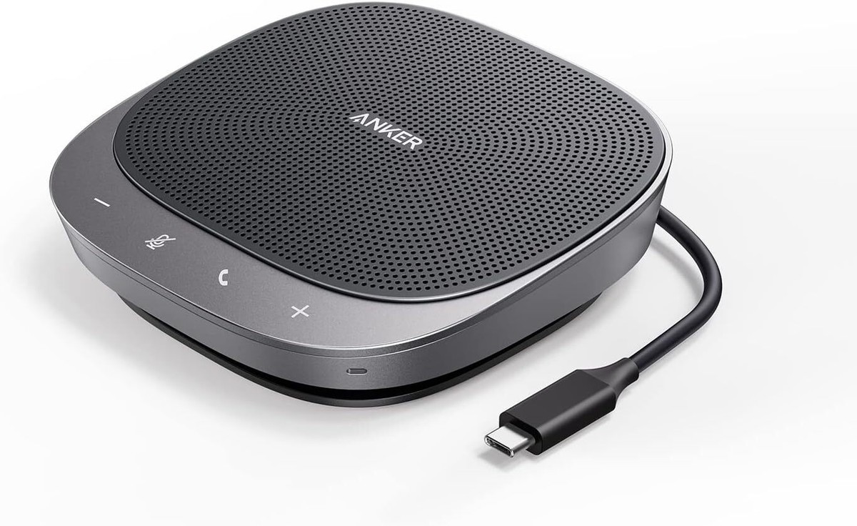 Anker PowerConf S360 USB Speakerphone Conference Speaker 360 Anker PowerConf S360 USB Speakerphone Conference Speaker 360