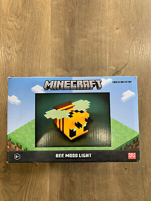 Minecraft Bee 5 Inch Figural Mood Light