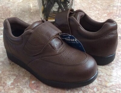 New Drew Navigator II Men s Brown Pebble Leather Walking Shoes Sz 9M Retail $189