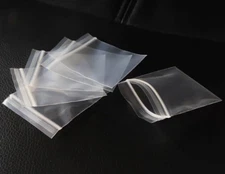 100 Reclosable Storage Bags 1.5''x 2'' Small Clear Seal-Top Baggies 1.5x2
