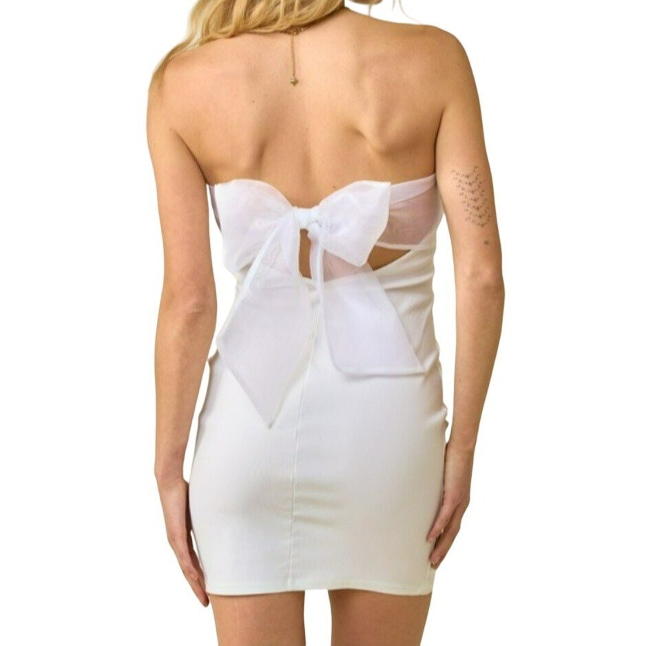 blue blush mini dress Gift Me Strapless Bodycon Ivory Size Large NWT Atria Signature Colors:Magenta Bandeau neckline Milana Midi Dress in Dolce Broderie White 27 Dresses Birthday Theme