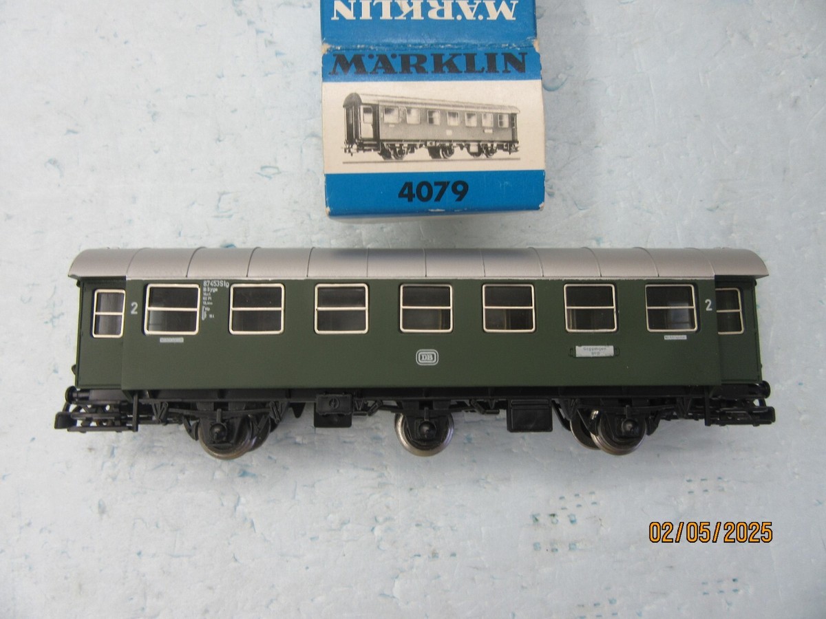 鉄道プレート モハ200-241 HO - Marklin 4079 Metal Nostalgic Passenger Car 2nd Class
