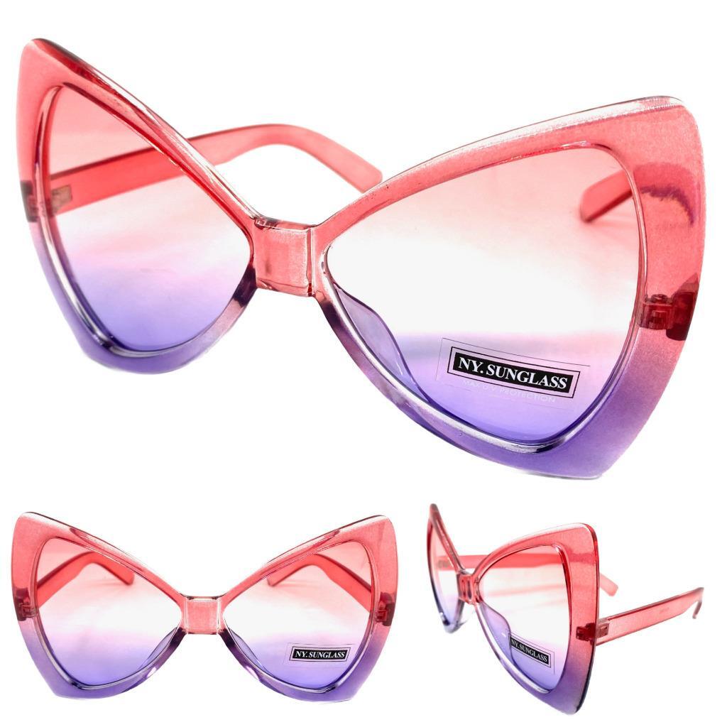 Bug Eye Large Colored Lens Sunnies Sunglasses Huge Bug Eye Sunglasses main image 4