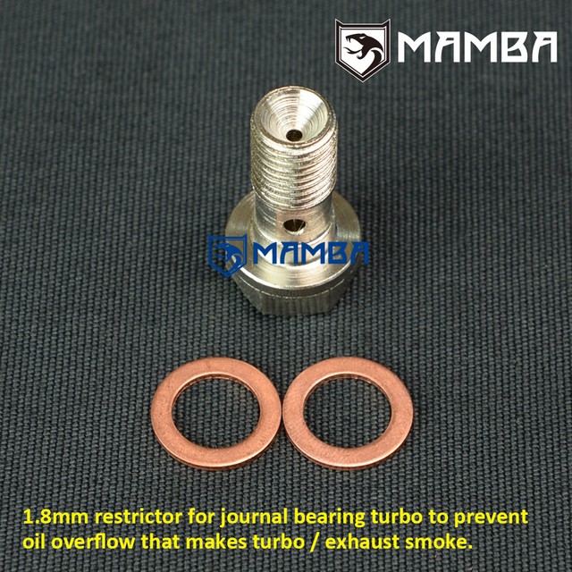 Turbo Oil Feed Banjo Bolt For Nissan Navara D22 ZD30 HT1219B / Prevent