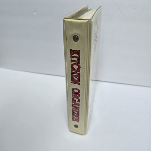 Organizador de cocina de colección carpeta de 3 anillos colección de recetas osos de chef 1989 - sin usar - Imagen 2 de 14