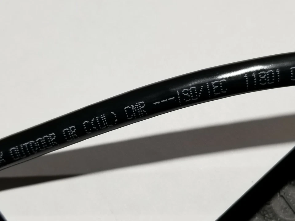 Belden 7921A 24/4P SF/UTP CAT5e DataTuff Shielded Bonded Pair Cable Black /50ft - Image 4 of 4