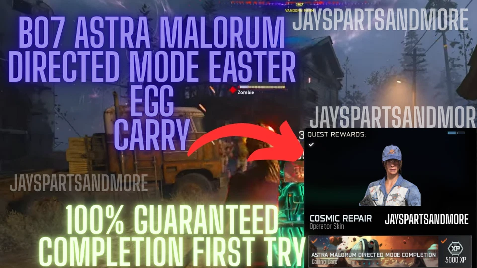 CALL OF DUTY Astra Malorum Directed Mode Grey Operator Skin Easter Egg COD Black Ops 7 FAST