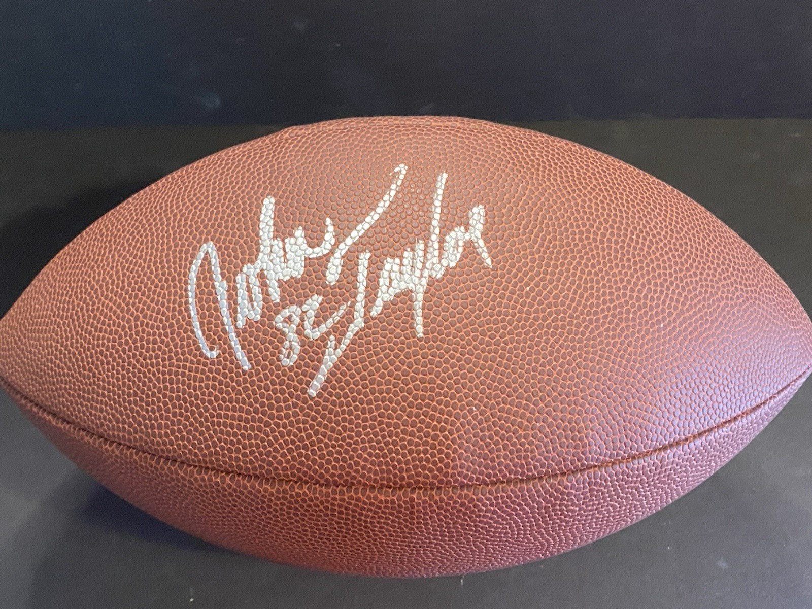 John Taylor Autographed Wilson Limited Football Schwartz Sports COA