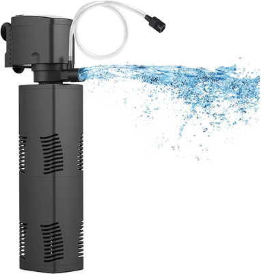 Aquarium Filter for 40-150 Gal. Tank Crystal 300GPH Biochemical Filtration Power