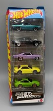 2025 Hot Wheels Fast  Furious 5 Pack Set