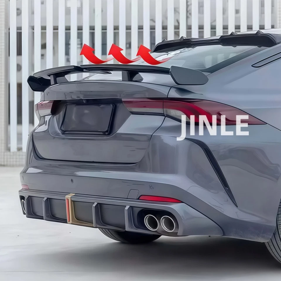 Fits Mercury Sable 2000-2005 Sedan Rear Trunk Spoiler Wing Pro Style Universal - Image 3 of 4