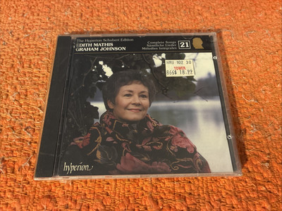 Schubert: Complete Songs 21 - Edith Mathis - Graham Johnson (CD, 1994, Hyperion)