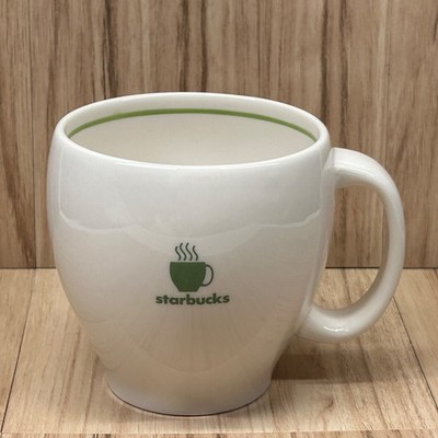 Starbucks Barista Abbey Green Steaming Coffee Espresso Mug Cup 8oz 2003