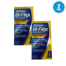 Osteo Bi-Flex Triple Strength Tablets 160 Total Exp 06/27 Pack of 2 New