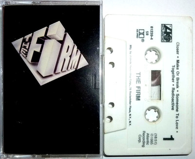 The Firm - Same / MC Kassette / 1985 / Atlantic /  USA / self titled s/t