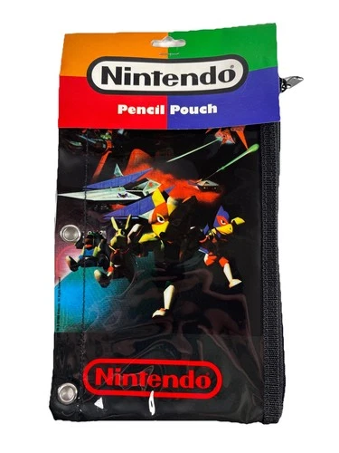New ListingVTG 1999 Star Fox 64 Nintendo N64 Pencil Pouch Collectible NEW NOS McCloud