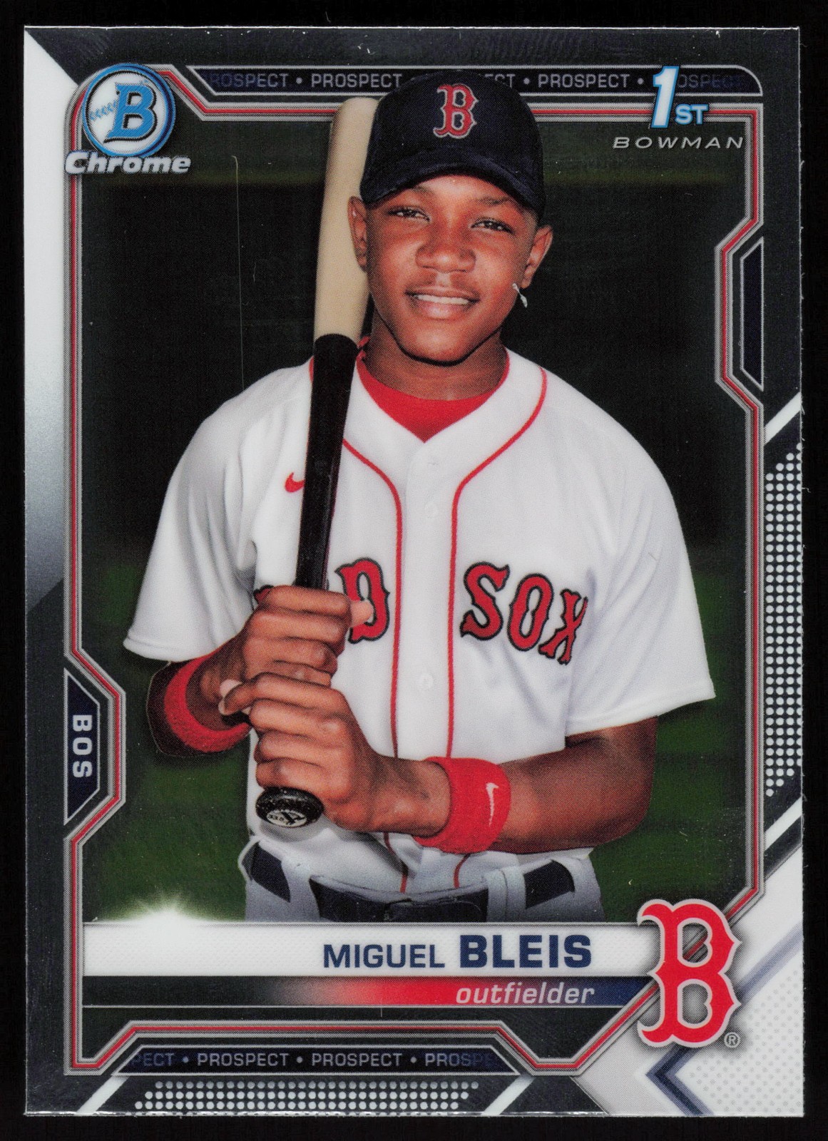 2021 Bowman Chrome #BCP-167 Miguel Bleis Prospects