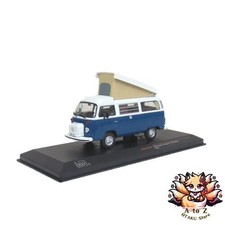 NEW Ixo Model B VW T2 Westfalia 78 Blue/White 1/43 CLC502N