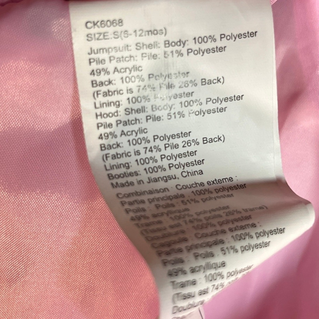 Incharacter Lil' Pink Monster Infant Baby Halloween Costume 6-12 months 