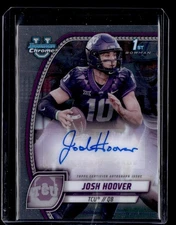 2024 Bowman University Chrome #PA-JHO Josh Hoover Prospect Autographs