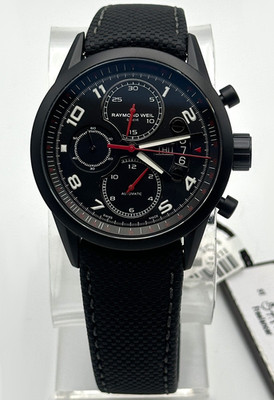 RAYMOND WEIL 7730-BK-05207 Freelancer Chronograph Tachymeter Automatic Watch
