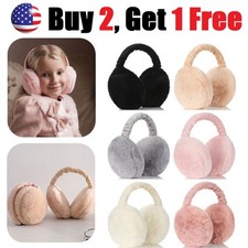 Folding Wool Earmuffs Premium Velvet Winter Earmuffs Soft Thermal Earmuffs Gifts