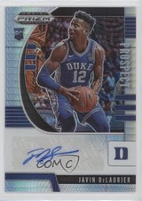 2020-21 Panini Prizm Draft Picks Prospect Hyper Javin DeLaurier #PA-JD Auto 0c2