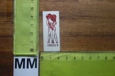 Old sticker erotic nude sex bar dance hall (?) CAROLL'S
