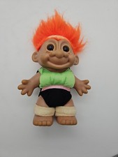 Vintage Troll Figur  Russ Troll mit Stein Zaubertroll