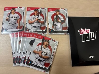 Topps Now Wbc Team Japan Set Ōtani Shohei Murakami Munataka Him