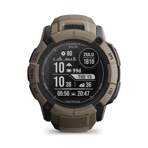 Garmin Instinct 2X Solar Tactical Edition Rugged GPS Smartwatch - Coyote Tan