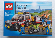 LEGO City 4433 Jeep mit Anhänger und Motocross Bikes  NEU / OVP / ungeöffnet