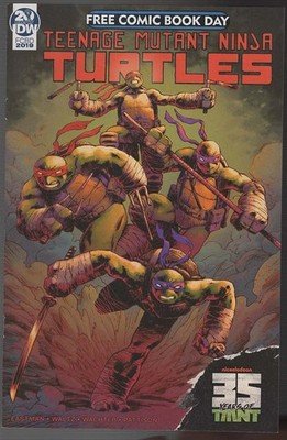 IDW TMNT Teenage Mutant Ninja  Turtles #1 Free Comic Book Day Edition (2019)