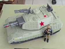 The Corps Tank Toy Combat Vehicle. GI Joe/ Oktober Guard proxy. with Figure.