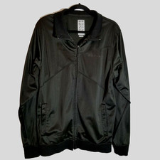 Billabong Jacket Men's Large Black Polyester Full Zip Windbreaker