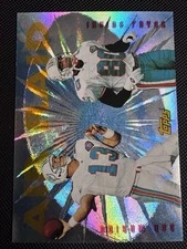 1995 Topps Air Raid #AR8 Dan Marino Irving Fryar Miami Dolphins Football Card